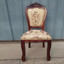 엔틱체어 클래식 식탁의자 가정용 원목소재 다이닝 체어 스툴, 옵션25