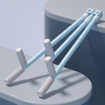 스트레칭기구 다리찢는 기구 다리찢기 연습 셀프다리찢기 필라테스 요가 홈트 다리벌리기 스트레칭바, 하늘색