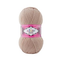 Alize Superwash 75% 울-25% 폴리 아미드 100G. 420 M 양말 옷 노치 스카프 베레모에 차이를 남깁니다., 431 베지