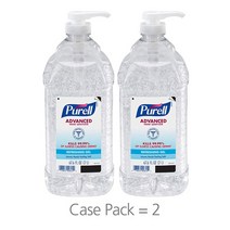 [PURELL] 퓨렐 고급 손소독제 젤타입 펌프형 / 2리터 / 1팩 (2병)