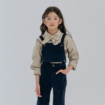 포크칩스 카우골덴멜빵 크롭 뷔스티에