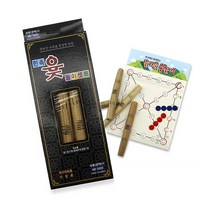 세종사 민속 윷놀이 세트 윷 말판 말알