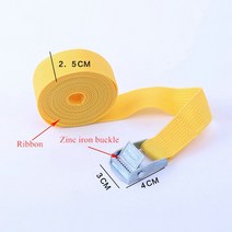 옷걸이줄 차량행거로프1M/2M/3M/4M/5M 블랙 버클 타이 다운 벨트 카고 스트랩 자동차 오토바이 자전거 금, 01 Black 1M