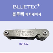 블루텍 피치게이지 나사산측정 인치/mm 나사 볼트 너트 측정, BDPG52 (INCH/mm겸용)
