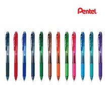 펜텔 에너겔X 펜 에너겔엑스펜 속기용 고시용펜 1자루[ENERGEL X BLN104 0.4mm BLN105 0.5mm BL107 0.7mm], 1개, 0.5mm블루블랙