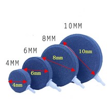 40/60/80/100mm 버블 스톤 에어 레이터 수족관 물고기 디퓨저 펌프 액세서리 수경법, 01 diameter 4cm