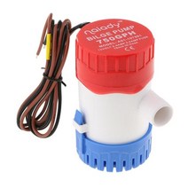 bilge 전기 워터 펌프 dc 12v 750gph with float switch 조합 보트용 수상 비행기 모터 홈 houseboat 액세서리, 푸른