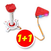 누토 카르마 컨트롤 골프티꽂이 에이밍 높이조절 눈금 롱티 LED티걸이 (1+1), 옐로우, 오렌지