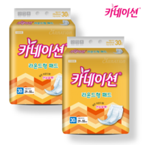카네이션 속기저귀 라운드형 일반 30매 2팩 (60매) S3