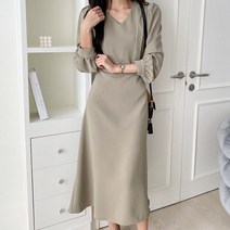 아일렛원피스 냉장고 시어서커 지지미 실크 원피스