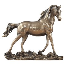 말 장식품 소품 개업 선물 집들이 사무실 황동 풍수, F