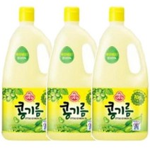 오뚜기 식용유 콩기름 1.8L, 3개