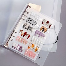 네일 아트 앨범 컬렉션 북 보관함, 2.작은사이즈컬렉션북+속지4장