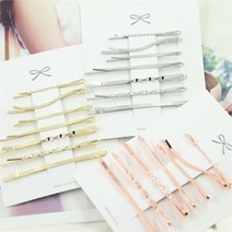 레이어드 헤어핀 머리핀 실핀 7set