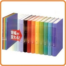 고쿠요A4 속지 20매 장착 신개념 클리어화일- 노비타 HC144 초록, 1개