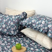 [집에] 볼로냐 면모달 베개커버_3color