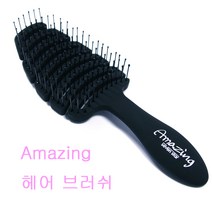 세븐스타 어메이징 헤어브러쉬 플렉시블브러쉬 드라이브러쉬, 1개, 보라