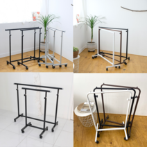 택토리 매장용행거, 강철 베이직 행거, 실버