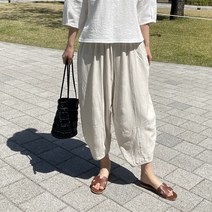 아이보리앤코 몽글 항아리바지 벌룬팬츠 호박 단지 바지