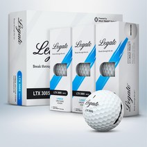 레가토 정품 USGA 공인구 우레탄 3피스 새 골프공 화이트 비거리 골프볼 24구, 12개입, 2개