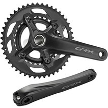 시마노 GRX 크랭크 세트 fc-rx600-2 11단용 46 x 30t 165mm(6.5인치)
