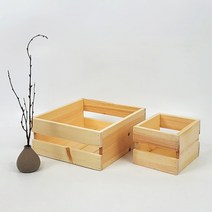 나무상자 선물박스 원목과일상자 10t12, 상자-반투시형(클래식브라운)28x26x12cm