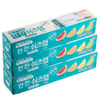 크린손 칸칸 쉬즈랩 25cm x 50m, 3개