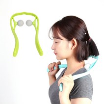 조이위픽스 소프트볼 안마기 목어깨 마사지기(색상랜덤), 1개
