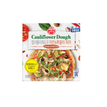 오뚜기 치킨&루꼴라 컬리플라워도우 피자 410g, 10개