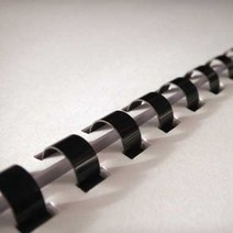 365W667488 제본 6mm A4 100개입 제본기 열 링 와이어 페로우즈, 블랙, 본상품색상및수량선택