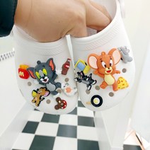 톰과제리 (중) 신발장식 악세사리 파츠 세트 (12pcs)