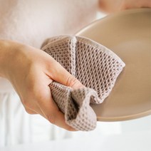 캠핑 설거지 물기제거용 순면 주방수건 5개 판촉용 집안 가정용 행주 호텔 빠른흡수, 브라운