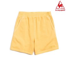 르꼬끄 남녀공용 루즈핏 도톰한 빈티지 컬러 다잉 4부 반바지(흡습속건) QN123THP12_IYL