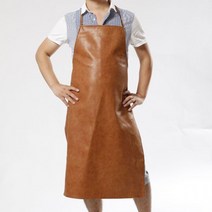 방수앞치마 작업앞치마 빅사이즈앞치마 우레탄 브라운색상, 상세페이지 참조