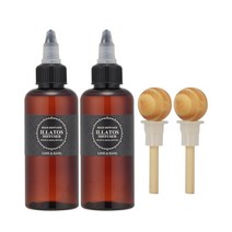 일라토스 자동차 방향제 리필 100ml 2p+우드볼 2p, 화이트머스크