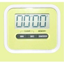 수면관리 운동 조리 자석 스톱워치 수험생 초시계, 1개, CA000351 블루