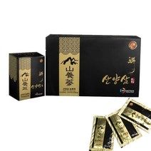 산양삼 진액 80ml 30포 국내산 홍삼 복분자 선물, 2박스