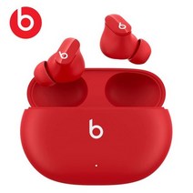 블루투스 이어셋 이어커프 이어폰Beats-스튜디오 버즈 무선 블루투스 헤드셋 TWS 스포츠 이어폰 고품질 땀, 01 Red