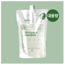 마녀공장 [대용량] 허브그린 샴푸 리필 1100ml, 없음
