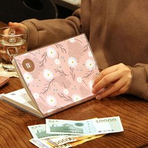 편한 가계부 옷가게 매출장부 짠테크 짠순이 쓰기 쉬운 간편한 부부 가계부 미용실 차계부, 네이비