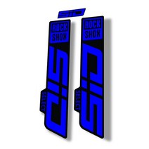 자전거포크 자전거쇼바 에어포크 ROCK SHOX SID 셀렉트 2021 산악 자전거 보호용 포크 스티커 데칼 사이클, 06 파란