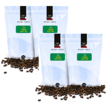 [ 브라질 옐로우 버번 ] 당일로스팅 빈스테이블 500g 1000g (250g씩 포장), 1000g ( 250g x 4 ), 6 ( 프렌치 프레스용 분쇄 )