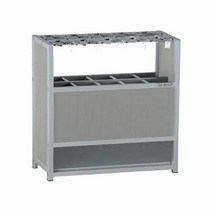 실버 우산 거치대 보관함 업소 우산 꽂이 열쇠형 10구, 1