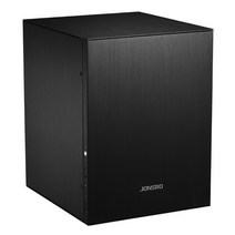 PC 케이스 jonsbo c2 4color 알루미늄 미니 itx matx 컴퓨터 게임, 검은색