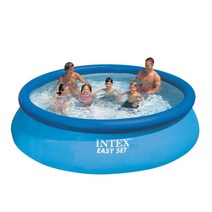 인텍스 원형 초대형 풀장(366cm) 야외 온가족 물놀이 수영장
