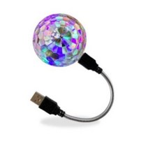 몽크로스 USB 자바라 360 미러볼 MSLM-LB360, 혼합색상, 2개