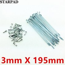 Gn125 gn250 오토바이 액세서리 스포크 와이어 용 3mm 36 개 직경 약 범용 전기 자동차 부품 자전거, 32 36pcs, 32 36pcs