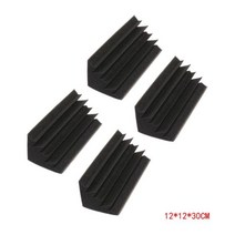 사운드 디퓨저 어쿠스틱 퓨저 리플렉션필터 스테이지 디퓨즈 4pcs 코너 베이스 트랩 음향 방음 폴리우레탄 폼 흡음 스튜디오 트리트먼트 b03e, 30호