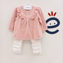 압소바 논현점 우리 공주님 데일리로 입힐 예쁜 핑크색 상하복 셋트