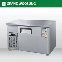 우성 테이블 냉장고 1200 올냉장/올냉동 업소용 1200x500 CWS-120DRT, 올냉장, 내부스텐, 아날로그